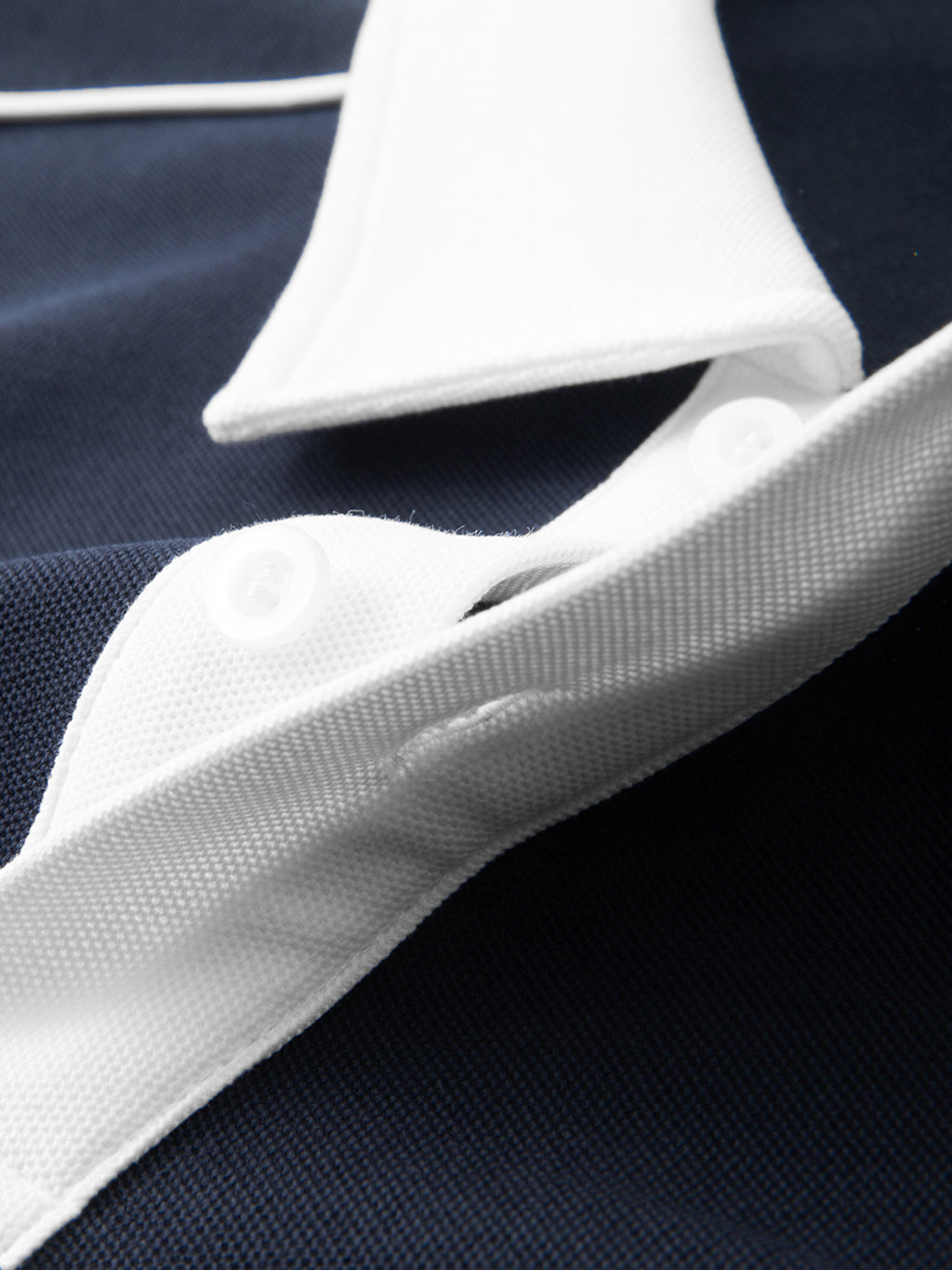 Contrast Collar Maison Halle Short-Sleeve Polo Shirt